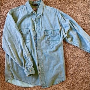 Teal Eddie Bauer Denim Jacket